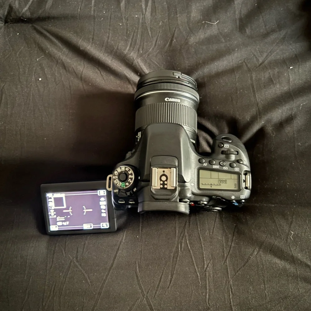 Canon EOS 80D Black DSLR Camera